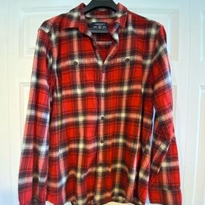 Men’s Red Flannel Shirt